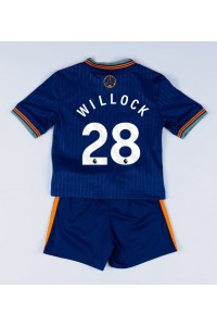 Newcastle United Joe Willock #28 Jalkapallovaatteet Lasten Kolmas peliasu 2025-26 Lyhythihainen (+ Lyhyet housut)